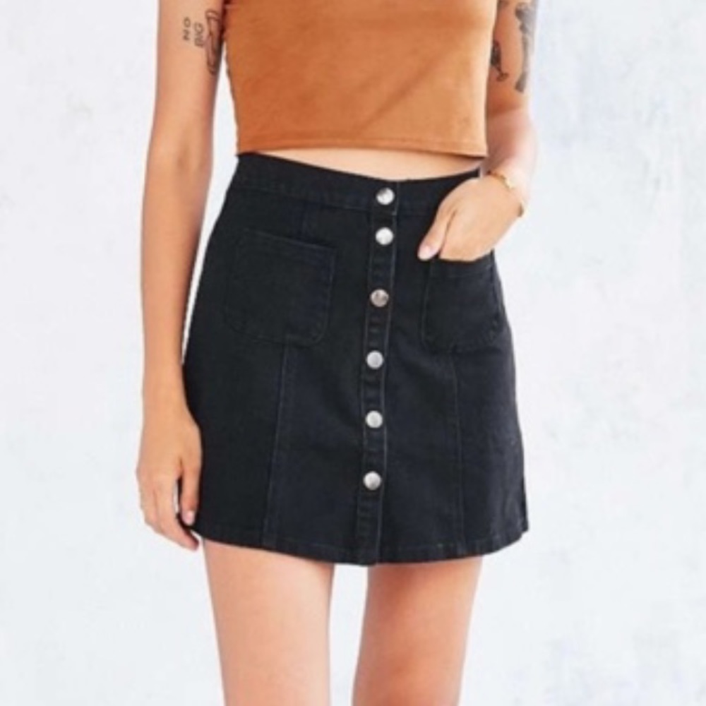 Urban outfitters button up skirt